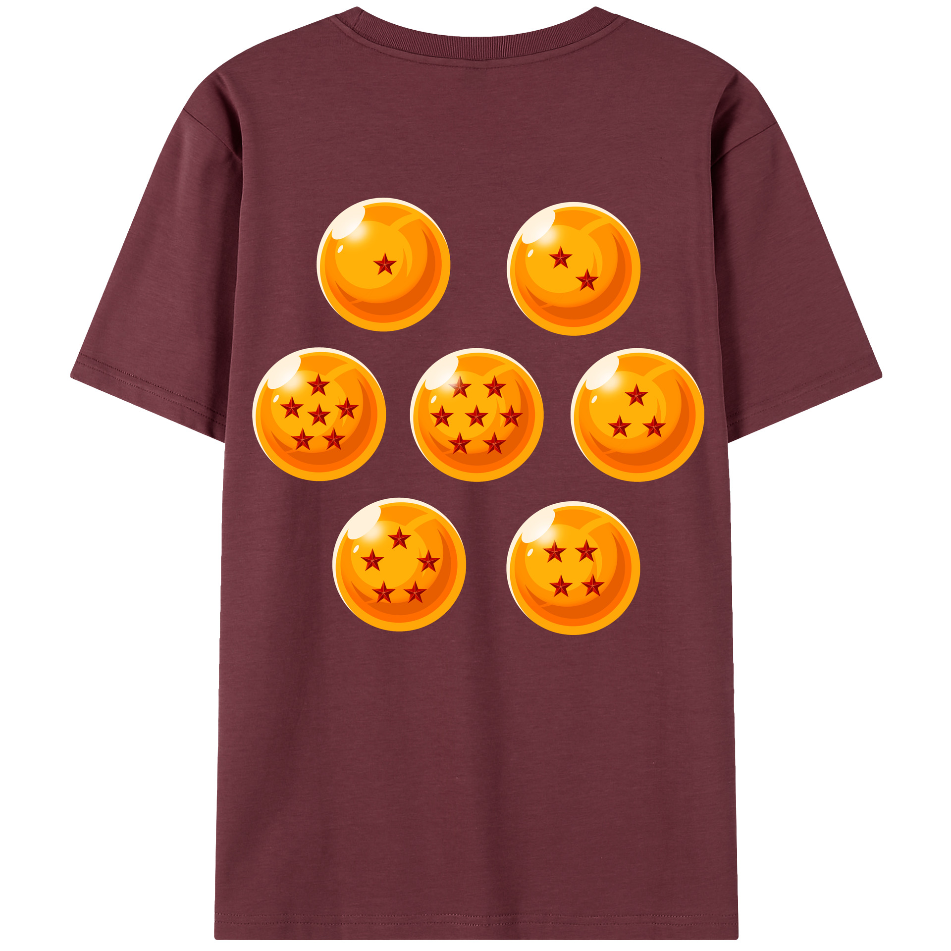（画像用） ドラゴンボール DRAGON BALL 綿100％半袖Tシャツ（背面プリント）